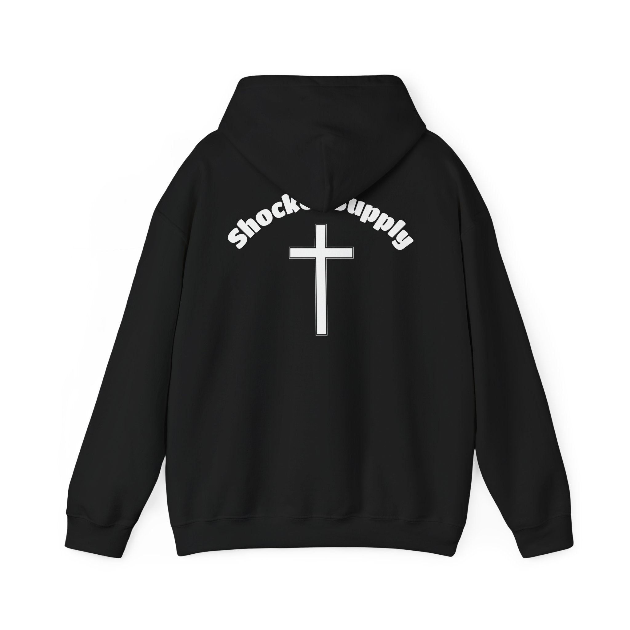 ShockedSupply Cross Hoodie