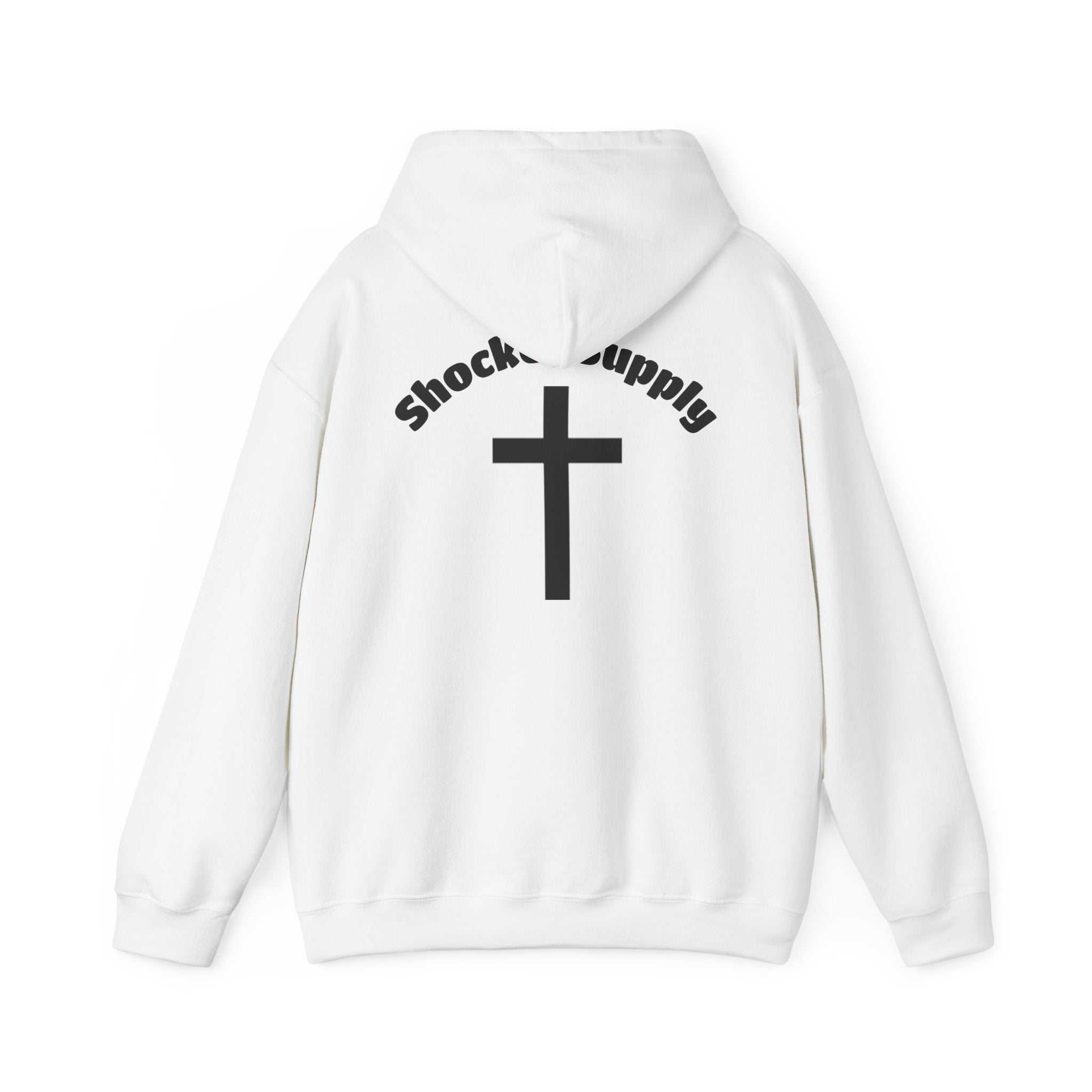 ShockedSupply Cross Hoodie