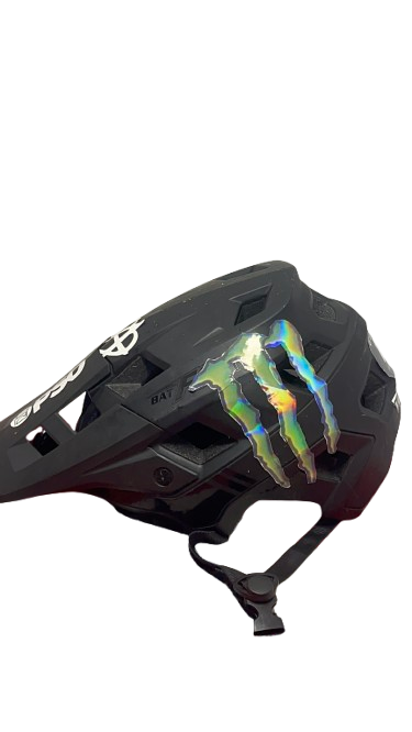 Helmet Monster Sticker