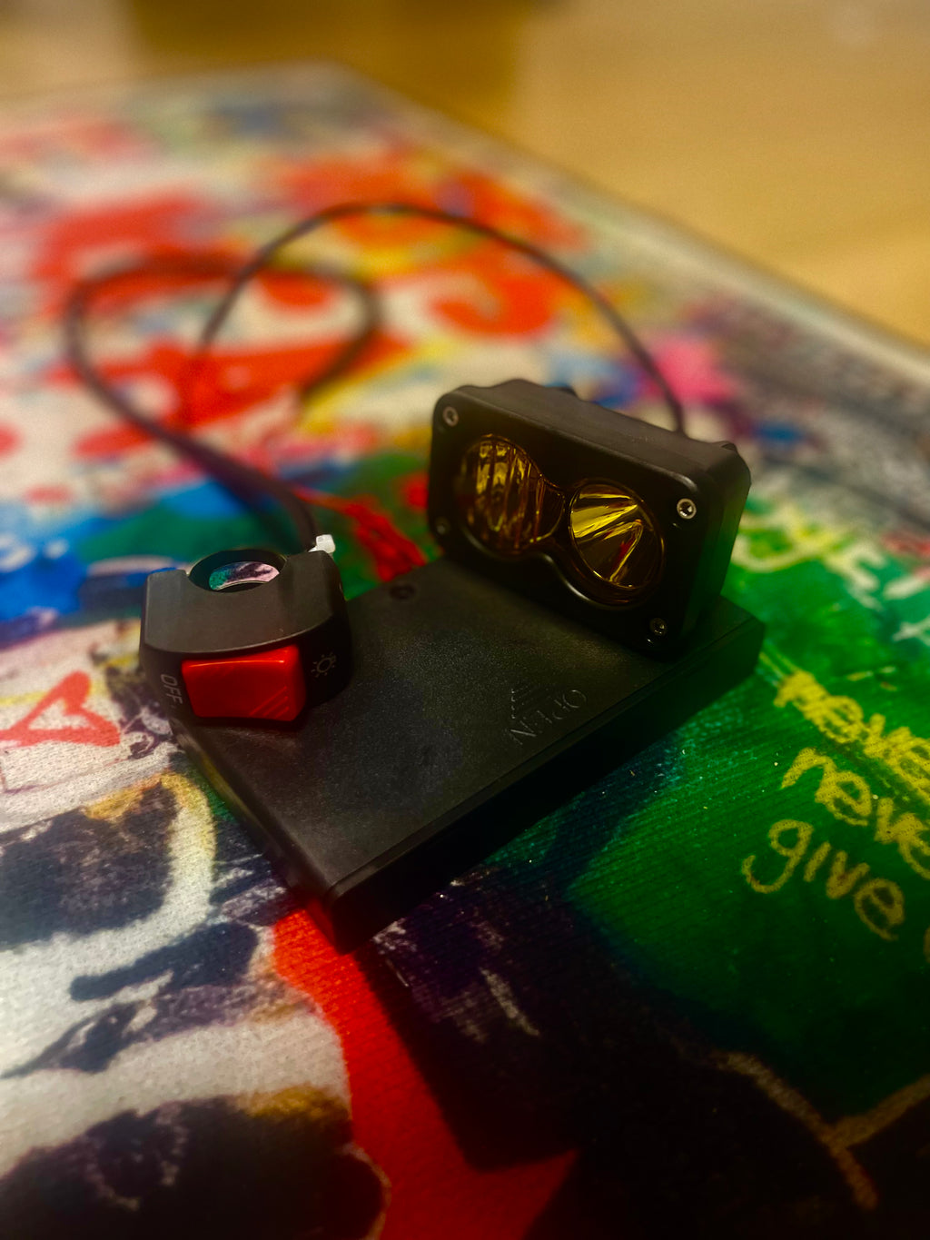 Battery Powered Baja Light (With Switch)