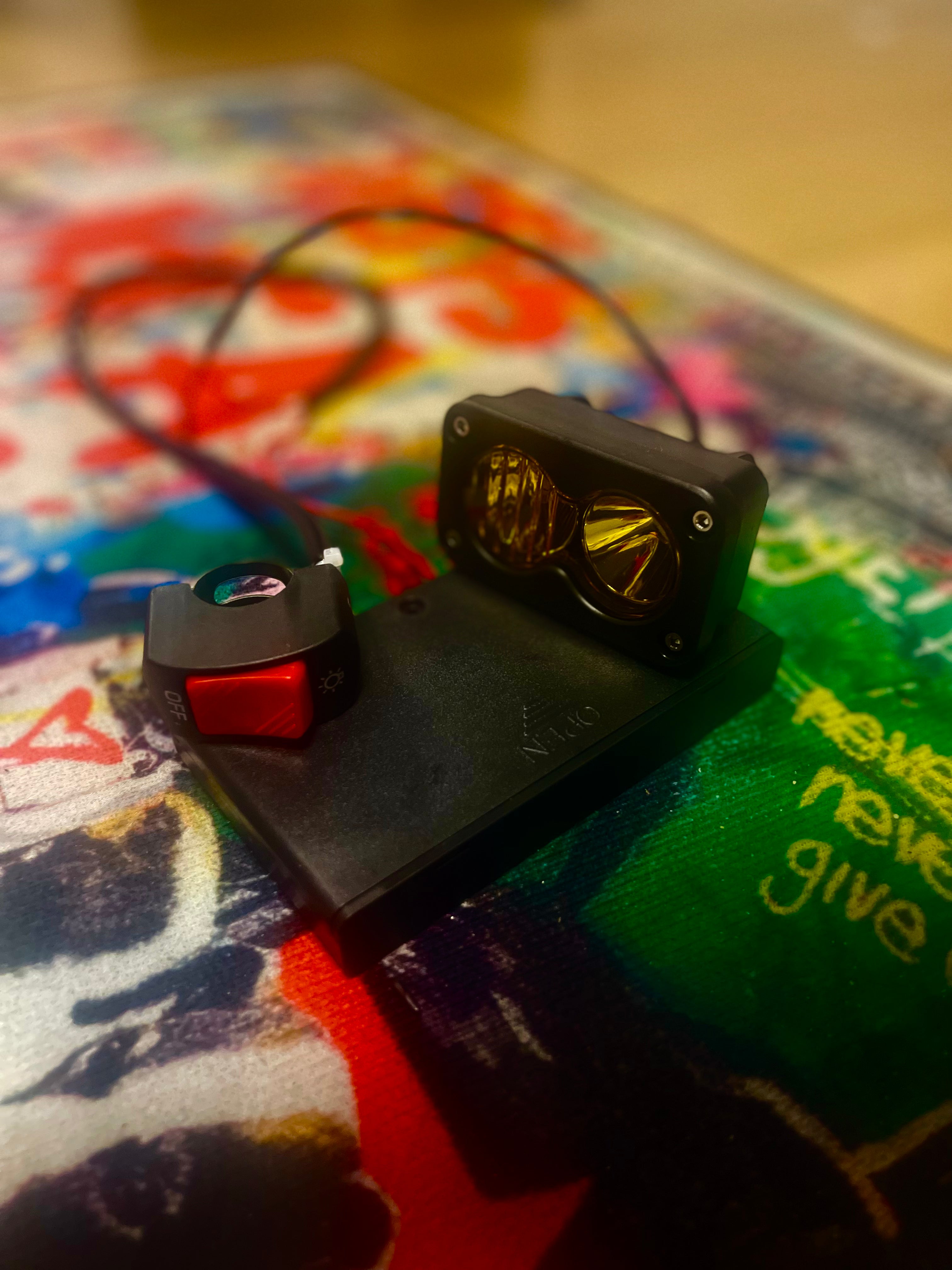 Battery Powered Baja Light (With Switch)